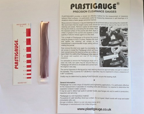 Plastigauge plastigage - 10,