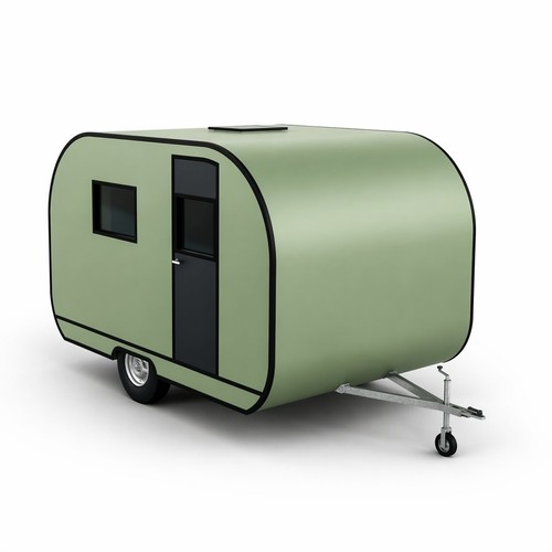 Compact camper trailer - camper,