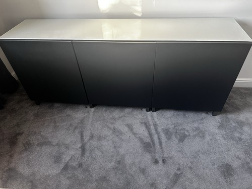 Besta sideboard from ikea dark - from,