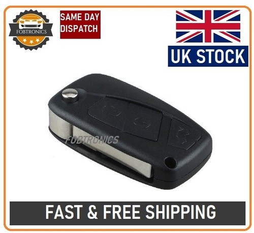 Button flip key fob case - button,