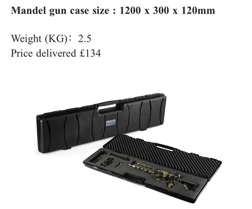 Rifle case hard - rifle,