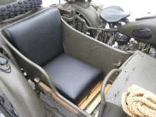 Dnepr K 750, MW 750, Ural M72, Seat and Cover for the Sidecar, Faux Leather