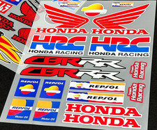 HRC Tank Helmet Racing Decal