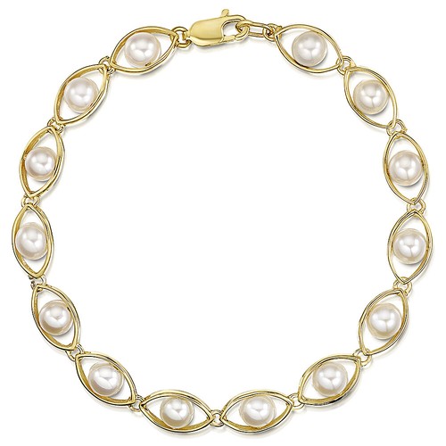9ct yellow gold bracelet - 9ct,