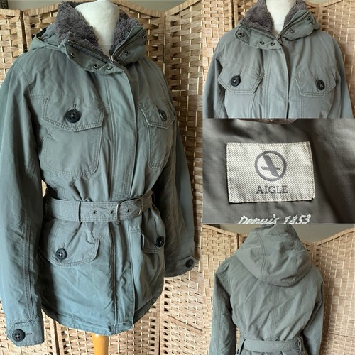 Aigle khaki green full zip - aigle,