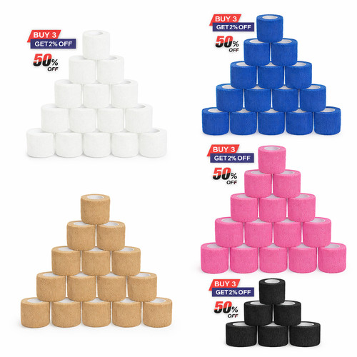Cohesive elastic bandage - elastic, self