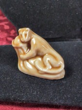 Vintage Wade England Solid Porcelain Florida Panther Red Rose Tea Collection