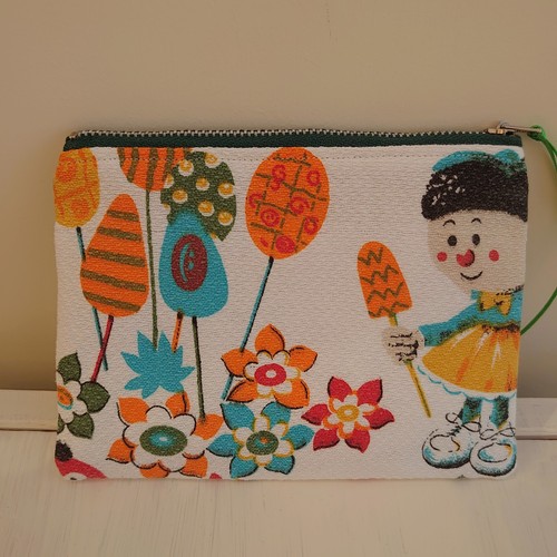 Handmade zipped coin purse - zipped,