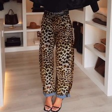 Zara AW25 Flocked Animal Print