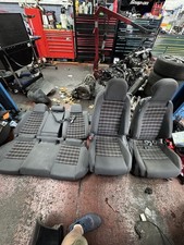 VW GOLF MK5 GTI TARTAN CLOTH SEATS Complete Front and Rear