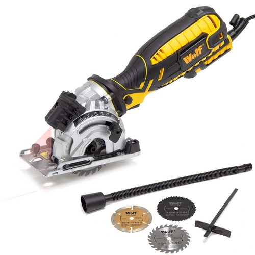 Mini circular plunge saw wolf - mini,