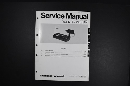 National panasonic s1e - /,