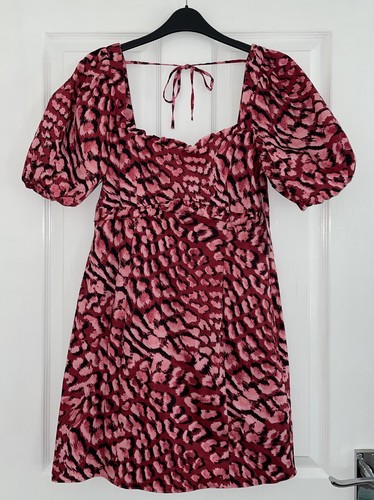 Bnwt topshop red animal print - bnwt,