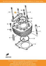 YAMAHA Bolt, Stud, 90116-10222