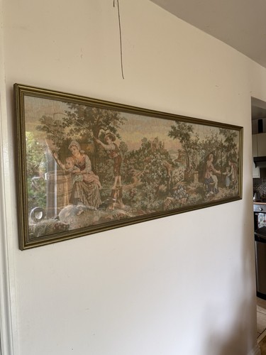 Large vintage french - french, aubusson