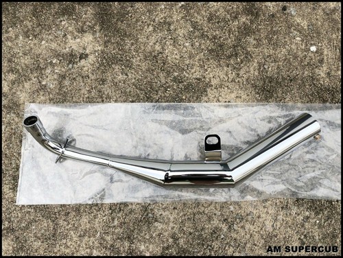Chrome exhaust muffler honda - muffler,