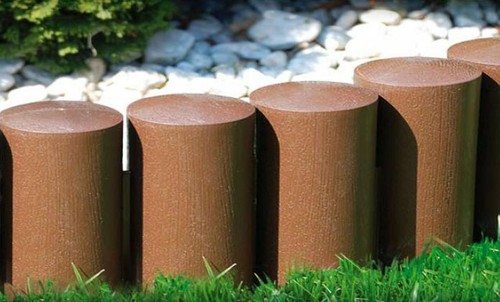 Palisade edging border edge - palisade,