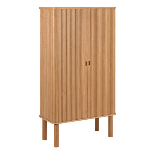 Oak storage cabinet with - oak,