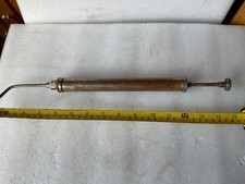 BRITISH ANZANI WW1 WW2 AERO AIRCRAFT ENGINE PETROL FUEL SQUIRT VINTAGE TOOL