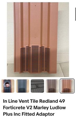 Redland tile vent in - redland,