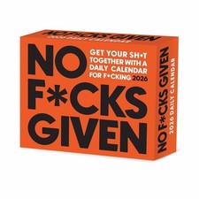No F*cks Given Desk Calendar