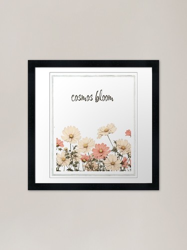 Cosmos bloom vintage botanical - bloom,