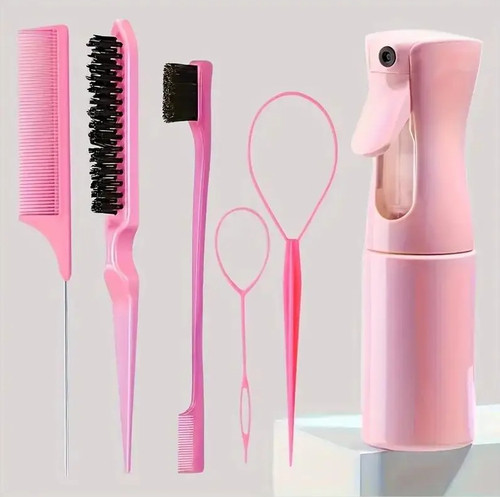 6pcs hair brush set comb - brush,