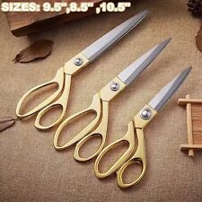 9.5"- 10.5" Tailoring Scissors Stainless Steel Shears Dressmaking Fabric Cutting
