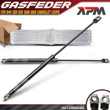 2x Gas Strut Damper Bonnet for BMW 3er E36 92-99 51238119558 Coupe Cabriolet