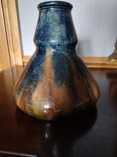 Vintage studio pottery vase - vintage,