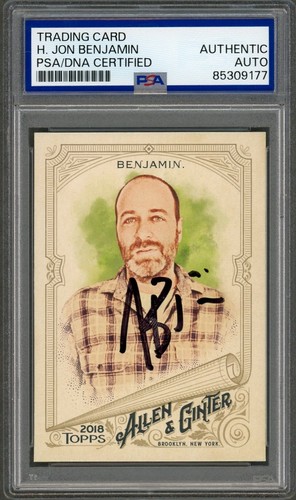 Jon benjamin signed - h.,