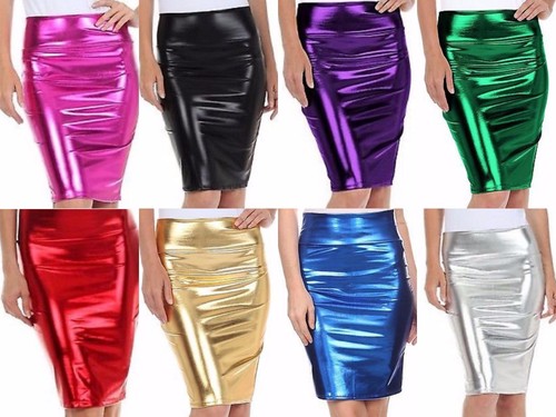 Women ladies metallic - metallic, shiny