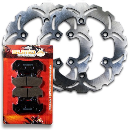 Honda front brake rotor pads - honda,