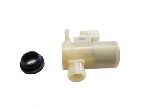 Front windscreen washer motor - front,