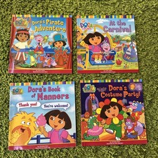 4 x Dora the explorer book