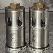 2 x Edelstahl Rost Frei 45mm