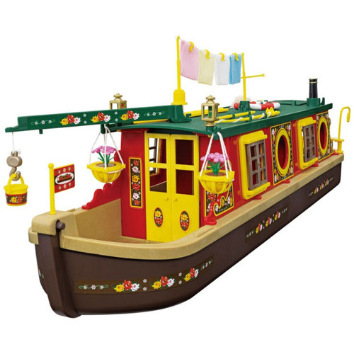 Sylvanian families canal boat - sylvanian,