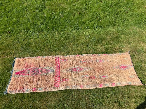 Vintage moroccan runner rug - runner,