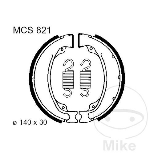 Trw spring brake shoes - trw,