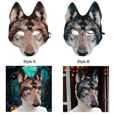 Wolf Head Mask Wolf Cosplay