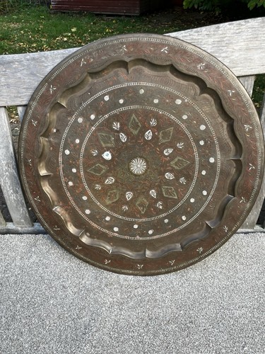 Large vintage brass copper - large, brass/copper