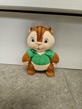 Theodore Plush Soft Toy. Alvin And The Chipmunks 3. 4" Green. Small.