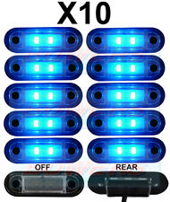 10 x 12V/24V FLUSH FIT BLUE