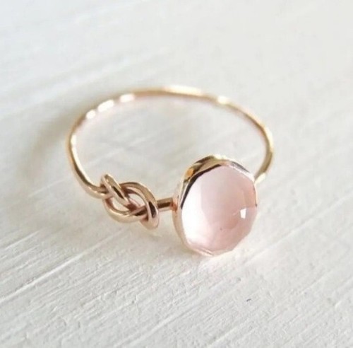 Rose gold delicate - , with