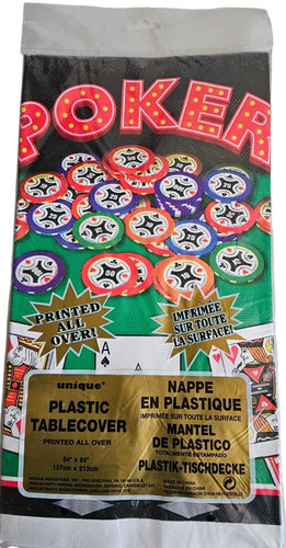Poker party plastic table - party,