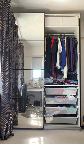 Ikea mirrored door - 2, sliding