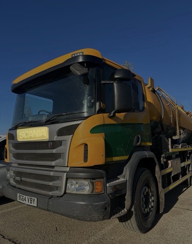 Scania jetvac vacuum tanker - jetvac,