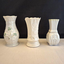 Three Belleek Ireland Fine
