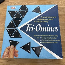 Vintage Ideal 1968 Tri-Ominos