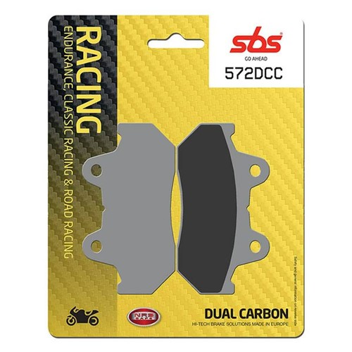 Pair brake pads sbs 572 - brake,